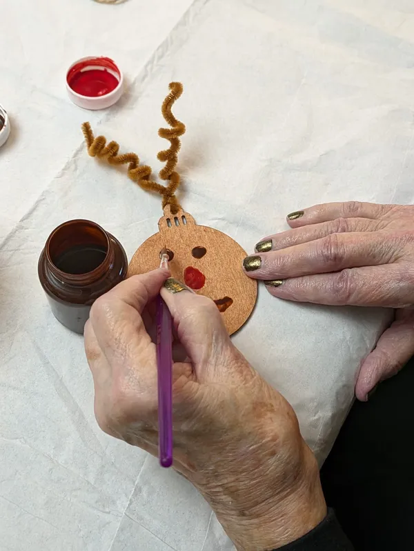 Seasonal crafts at Golden Years