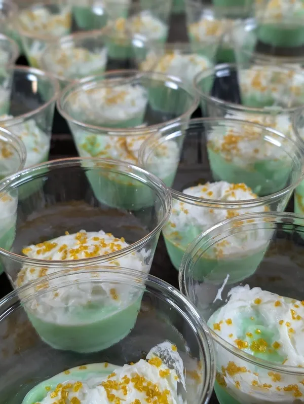 Special desserts prepared for residents