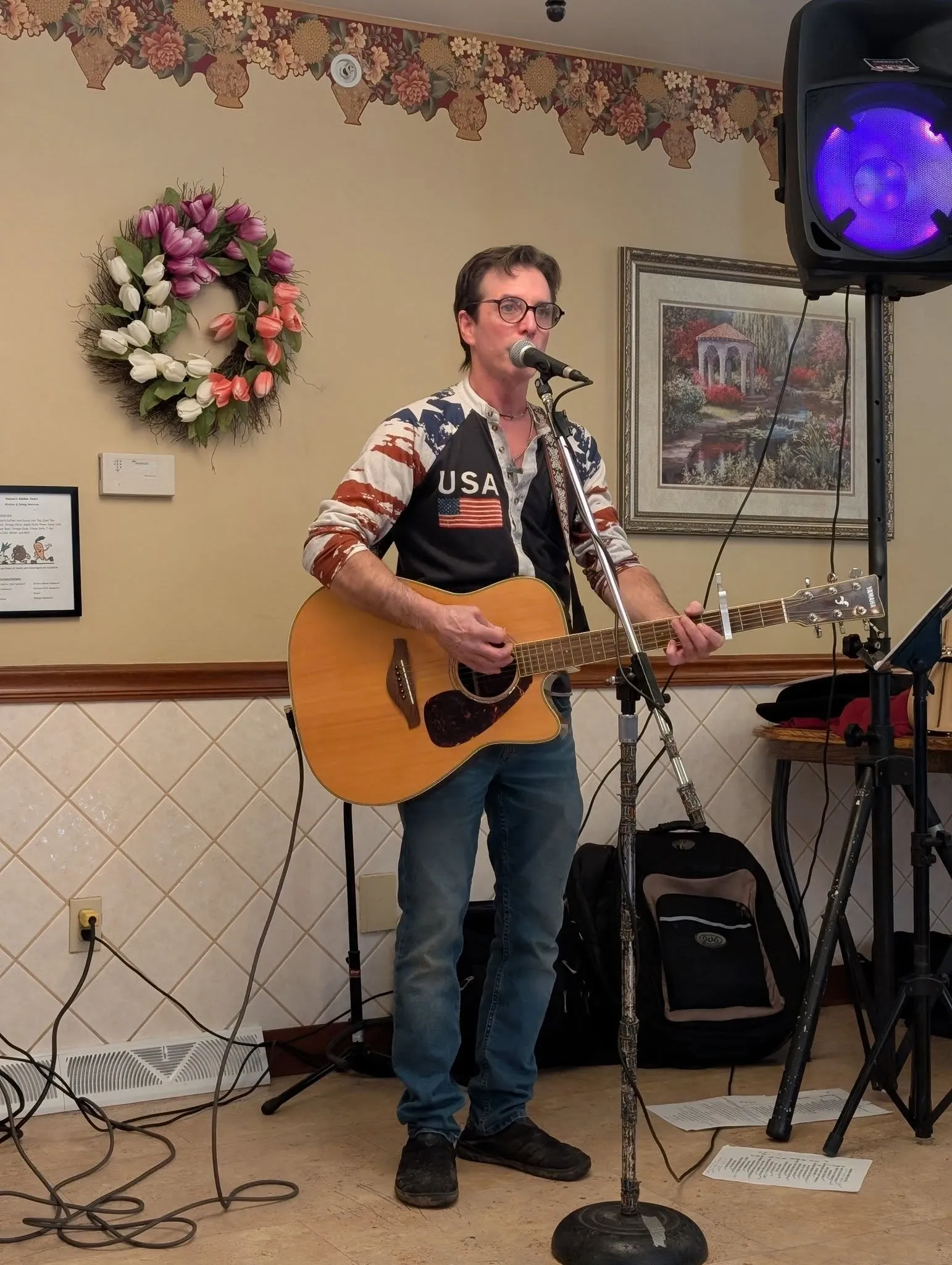 Live music performance at Golden Years