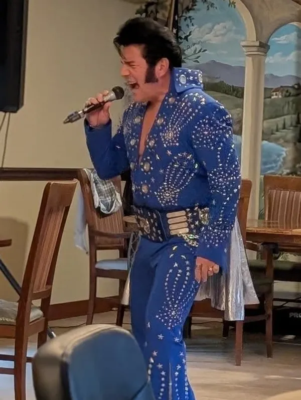 Residents enjoying live music