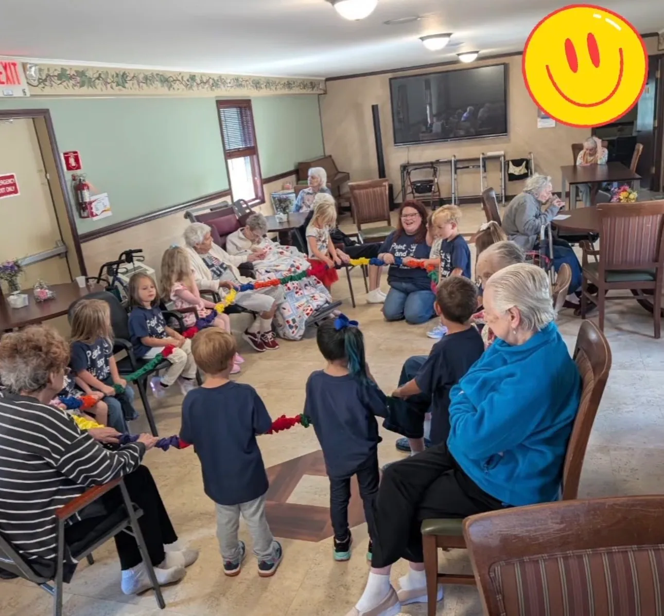 Community activity with children