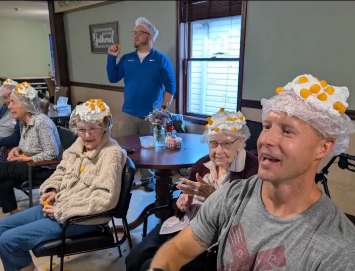 Community visit at Golden Years