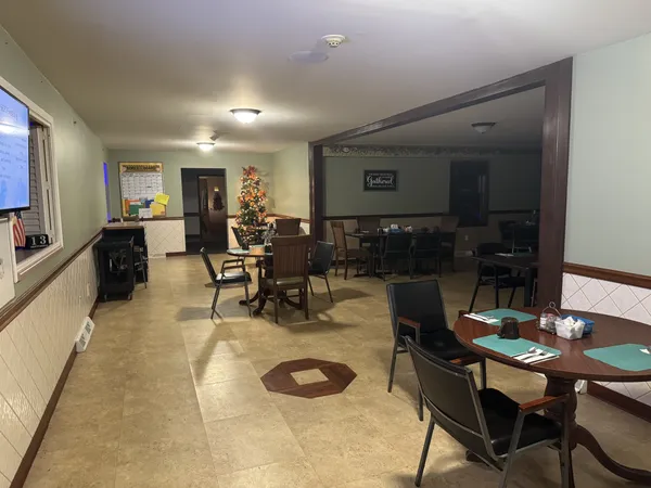 Dining room seating area